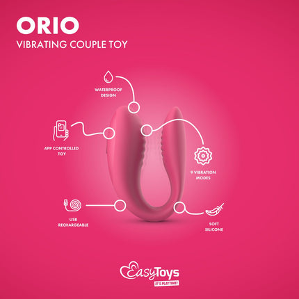 EasyToys EasyConnect Koppelvibrator Orio AppControlled