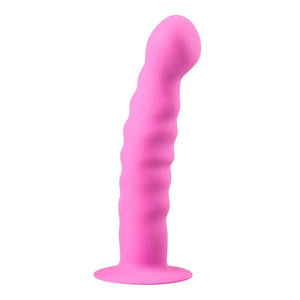 Silicone Dildo with Suction Cup Pink