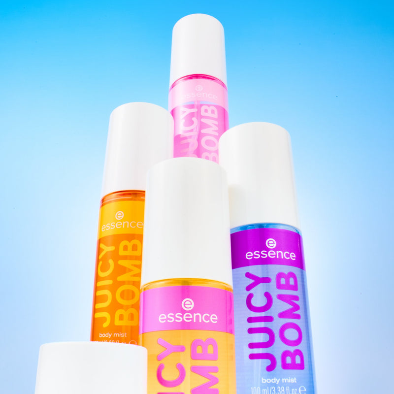 Essence Juicy Bomb Mood Boosting Drop Body Mist 112 Made To Smile, tropische bodymist