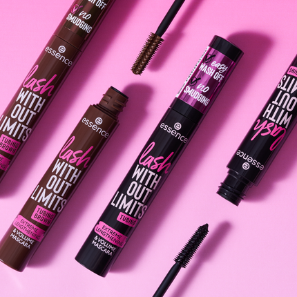Essence Lash Without Limits Tubing Brown Extreme Lengthening & Volume Mascara 05 Brown Tubing