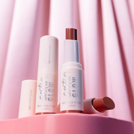 Essence Satin Glow Luminous Shine Lipstick 04 Let´s Get Mauvin