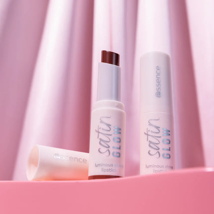 Essence Satin Glow Luminous Shine Lipstick 05 Chai There!