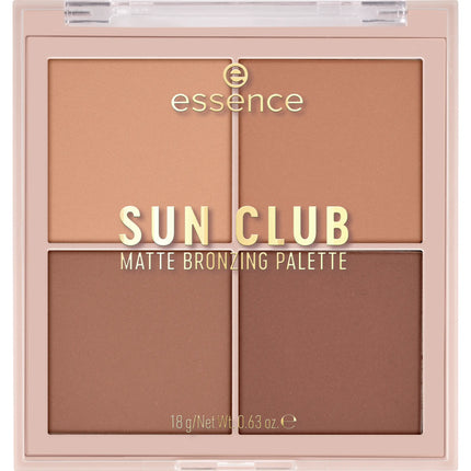 Essence Sun Club Matte Bronzing Palette 10 Better Than Vacation Tan