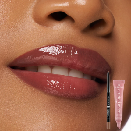 Essence Toffee Talk Brown Lip Set