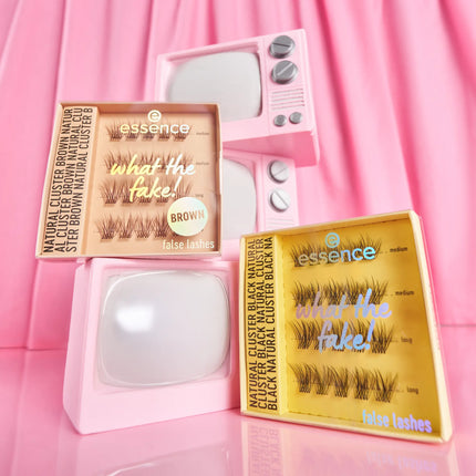Essence What The Fake! False Lashes 06 Natural Cluster Black