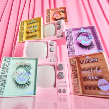 Essence What The Fake! False Lashes 06 Natural Cluster Black