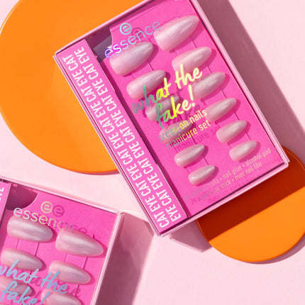 Essence What The Fake! Press-on Nails Manicure Set 02 Cat Eye