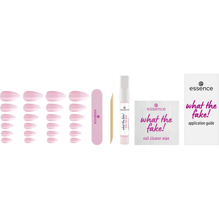 Essence What The Fake! Press-on Nails Manicure Set 03 Babyboomer