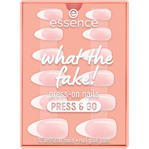 Essence What The Fake! Press-on Nails Press & Go 01 French Nails