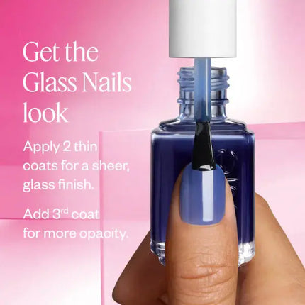 Essie Glass Nails Collection 0 Blue Light