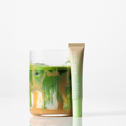 Everybody London Peptide Lip Balm Caramel Matcha Latte