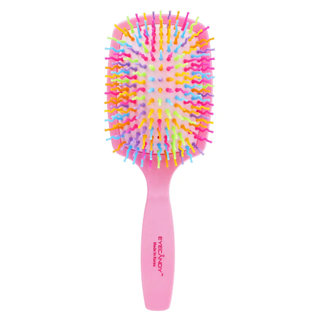 Eyecandy Rainbow Volume S Paddle Brush Neo Pink