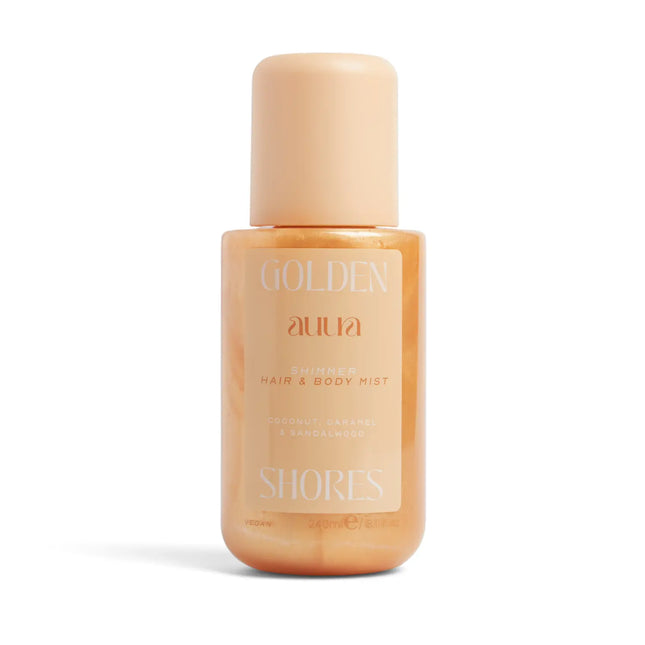 Face Facts Auura Shimmer Hair & Body Mist Golden Shores