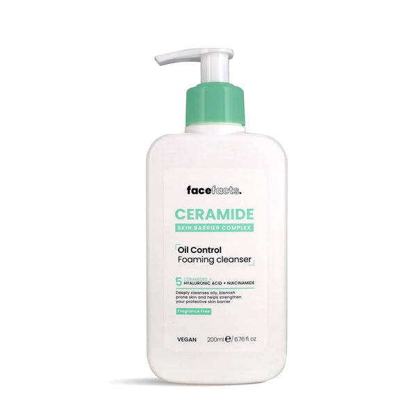 Face Facts Ceramide Oil Control Foaming Cleanser