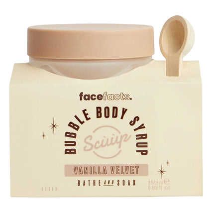 Face Facts Scuup Bubble Body Syrup Vanilla Velvet
