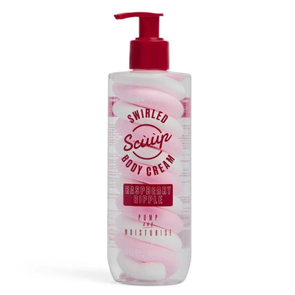 Face Facts Scuup Raspberry Ripple Swirled Body Cream