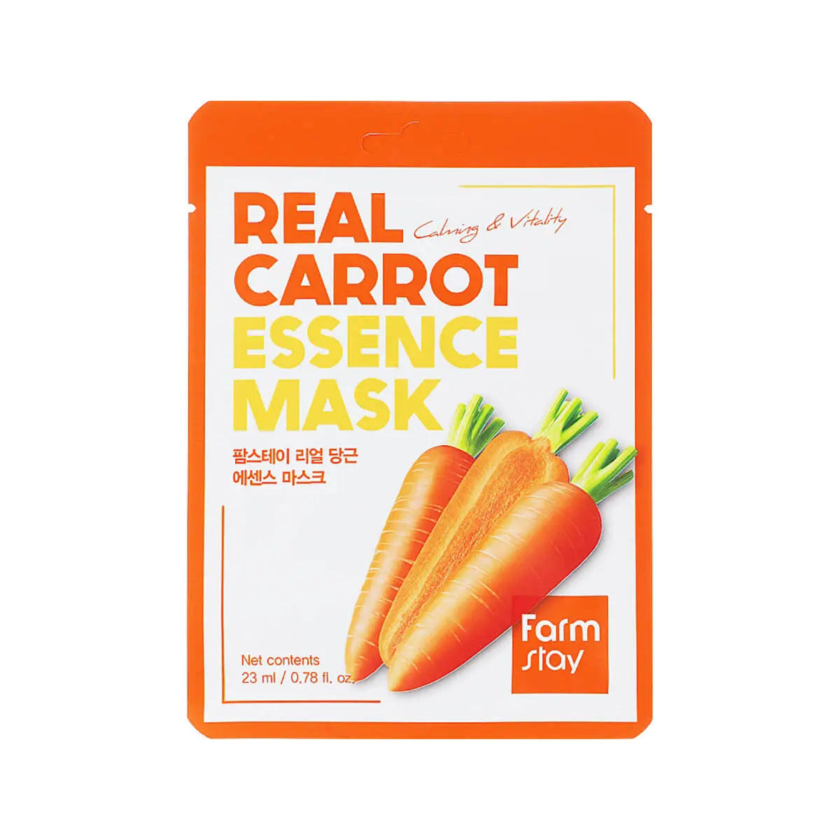 REAL CARROT ESSENCE MASK