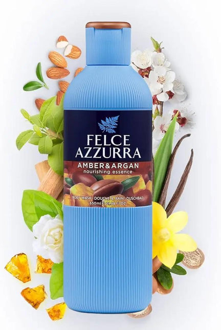 Felce Azzurra Shower Gel Amber & Argan 650 ml.