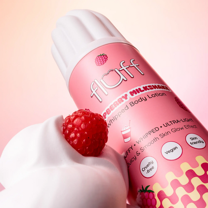 Fluff Whipped Body Lotion Raspberry Milkshake