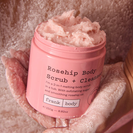 Frank Body Rosehip Body Scrub + Cleanser