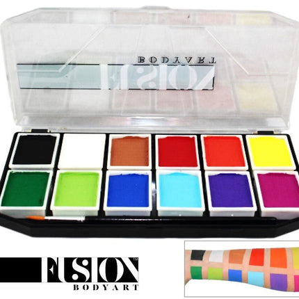 Fusion Body Art Face Painting Sampler Palette