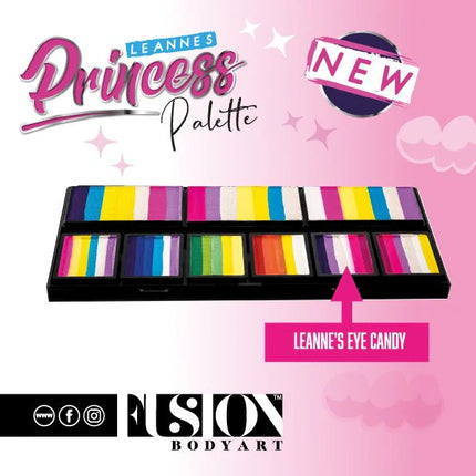 Fusion Body Art Leanne's Princess Petal Palette