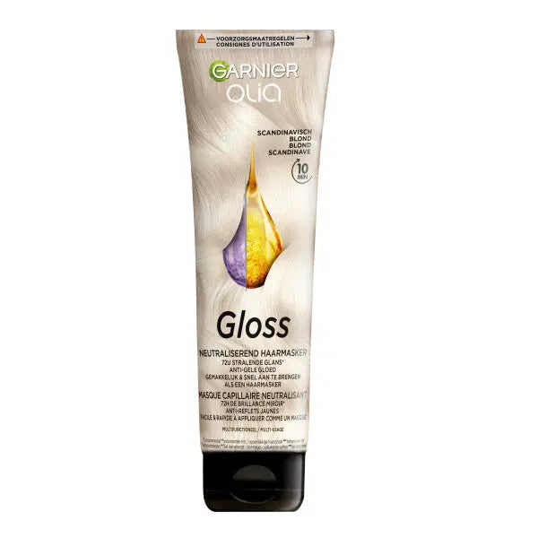 Garnier Olia Gloss Colored Hair Mask Icy Blond
