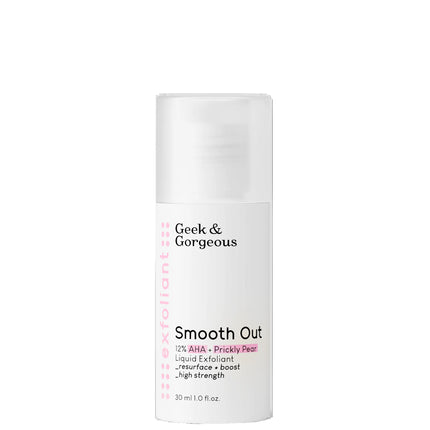 Geek & Gorgeous Smooth Out 12% AHA + Prickly Pear Liquid Exfoliant