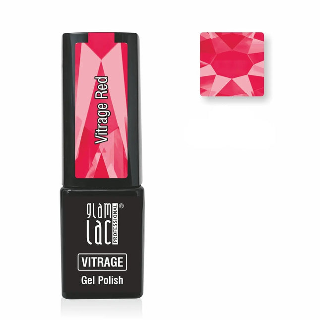 Glamlac Gel Polish Vitrage Red