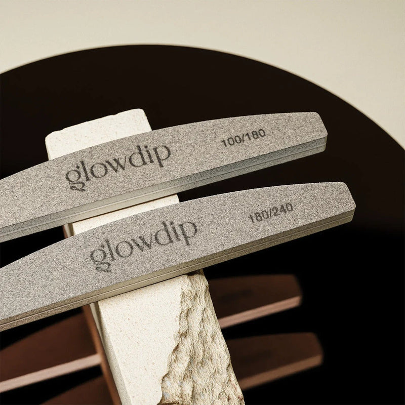 Glowdip Premium Thick Nail File Set