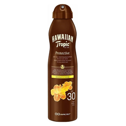 Hawaiian Tropic Sunscreen Spray Island Glow SPF 30