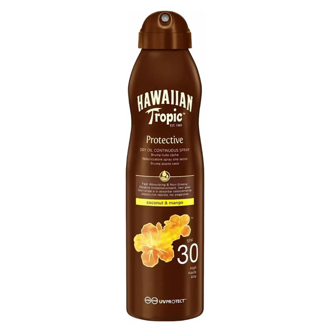 Hawaiian Tropic Sunscreen Spray Island Glow SPF 30
