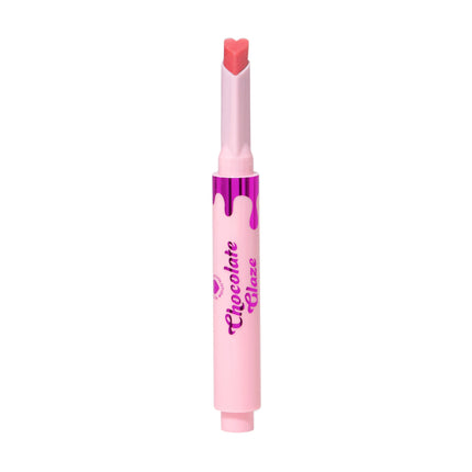 I Heart Revolution Chocolate Glaze Lip Gloss Pen Icing Pink Shimmer