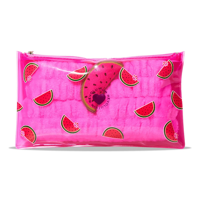I Heart Revolution Fruity Face Headband And Anti Drip Wristbands