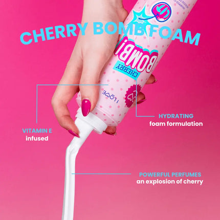 I Love Cherry Bomb Whipped Shower Foam