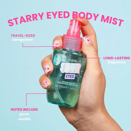 I Love Starry Eyed Perfumed Body Mist