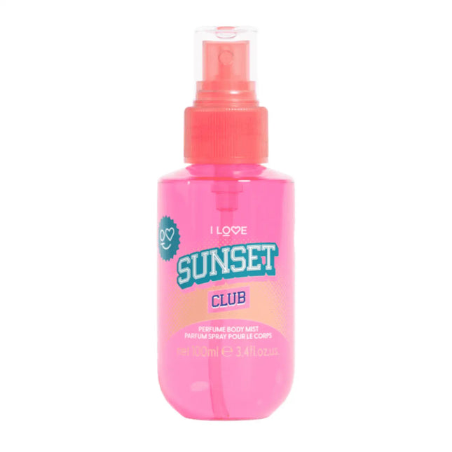 I Love Sunset Club Perfumed Body Mist