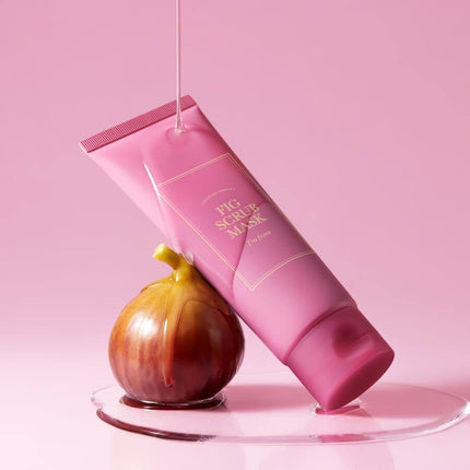 I'm From Fig Scrub Mask