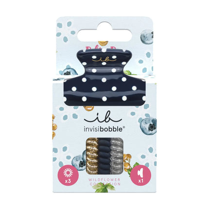 Invisibobble Clipstar M Wildflower Polka Pop