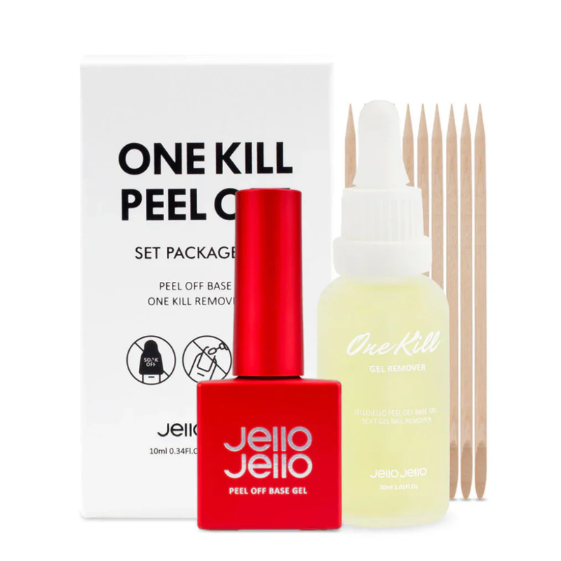Jello Jello One Kill Remover + Peel Off Base Set