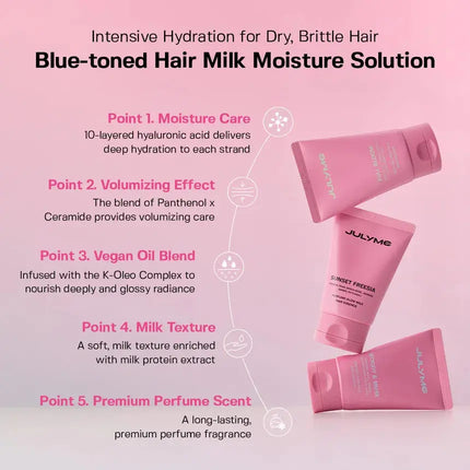 JULYME Perfume Glow Milk Hair Essence Sunset Freesia