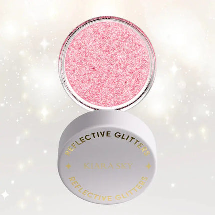 Kiara Sky Reflective Glitter Rosé Fizz