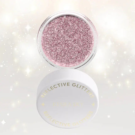 Kiara Sky Reflective Glitter Rosé Fizz