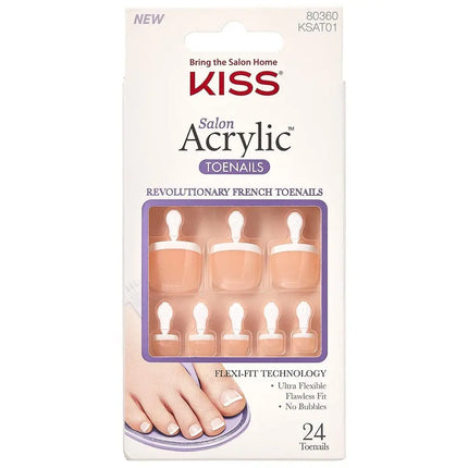 Kiss Salon Acrylic Toe Nails Walk Away
