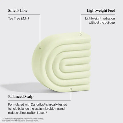 Kitsch Clarifying Tea Tree & Mint Shampoo & Conditioner Bar Set