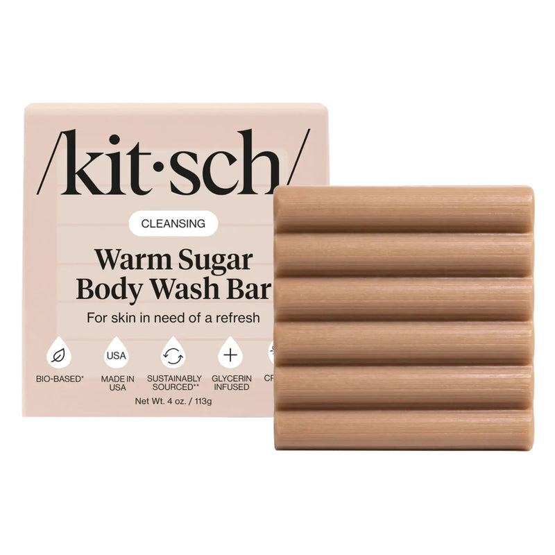 Kitsch Cleansing Body Wash Bar Warm Sugar