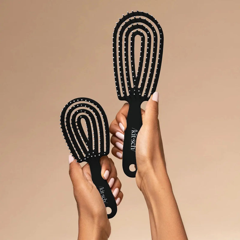 Kitsch Detangling Flexi Brush Mini Black