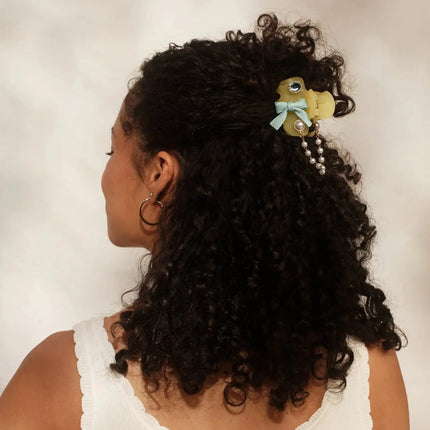 Kitsch Kitschpop Cloud Clip 7pc Set Coastal Cottage Butter Yellow