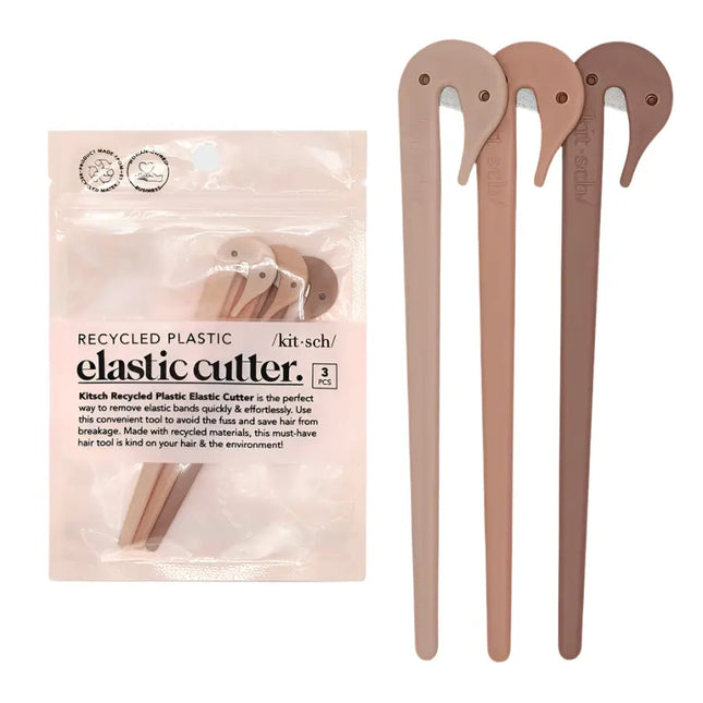 Kitsch Multicolor Elastic Cutters 3pc