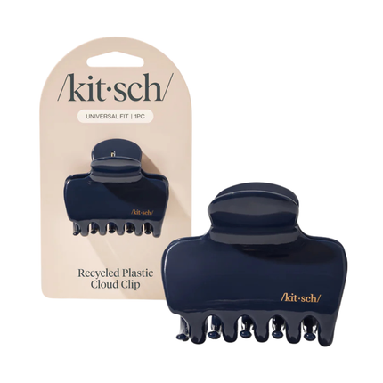 Kitsch Recycled Plastic Cloud Claw Clip Blue Orchid